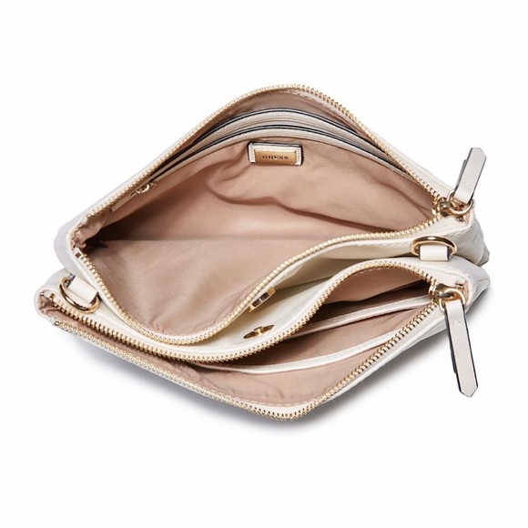 SOLD ❗️ GUESS Lina Mini Double-Zip Crossbody NWT - Picture 3 of 5